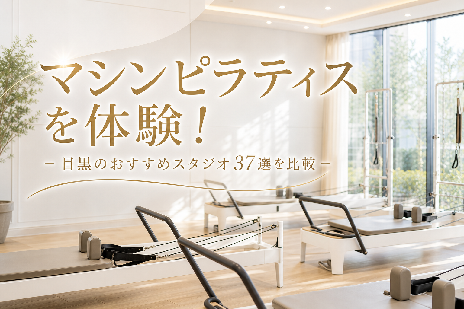 マシンピラティスを体験!目黒のおすすめスタジオ37選を比較